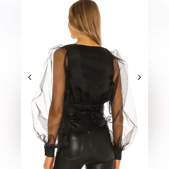 Lovers & Friends Organza Top - Picture 7 of 7